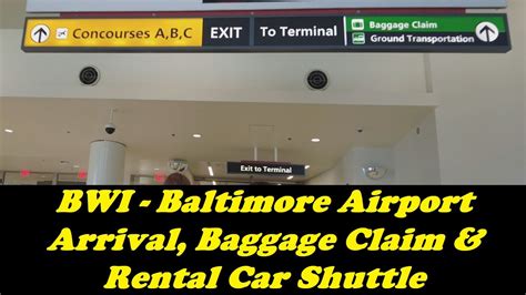 budget rental baltimore airport